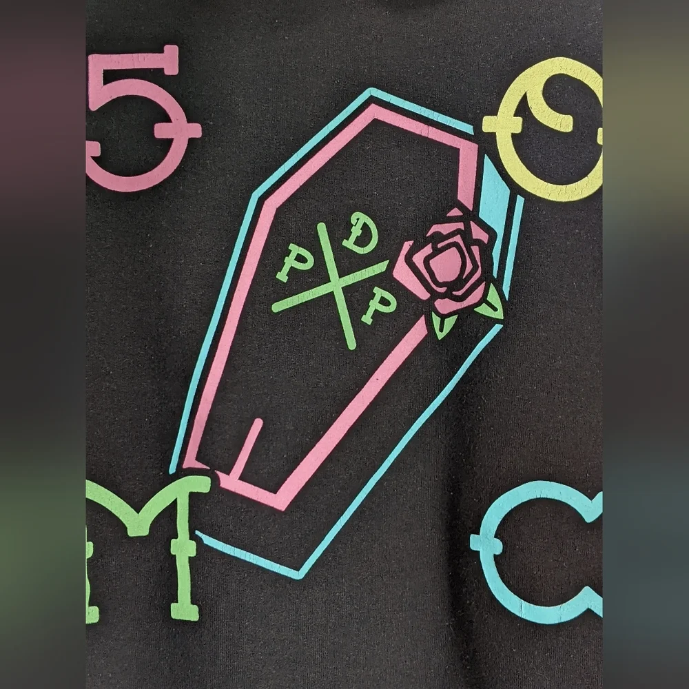 PewDiePie 50 Million Crew Black Hoodie - Picture 4 of 9